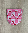Cherry & Bow Checkered Drink Sleeve