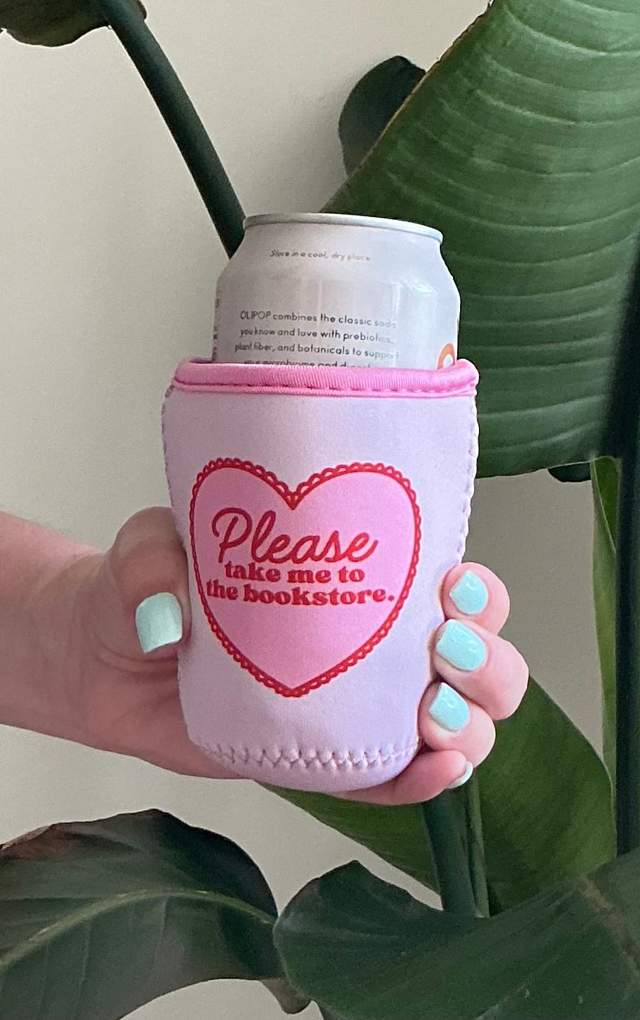Please Take Me to the Bookstore Drink Sleeve