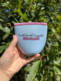 Blue Emotional Support Drink Sleeve