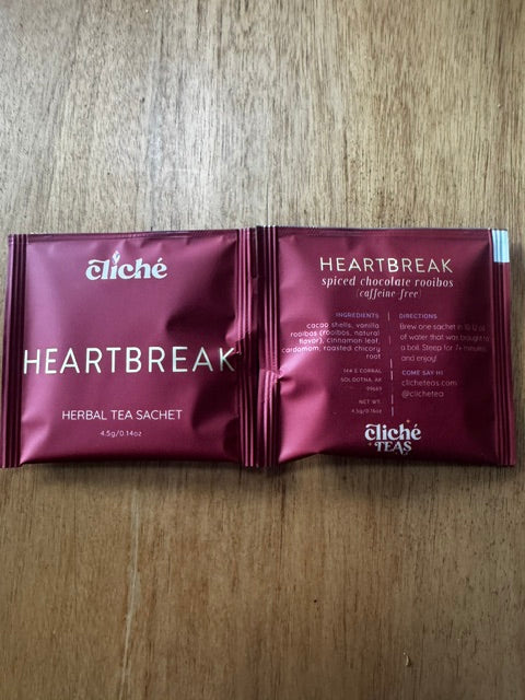 Bookish Tea Sachets | Individually Wrapped