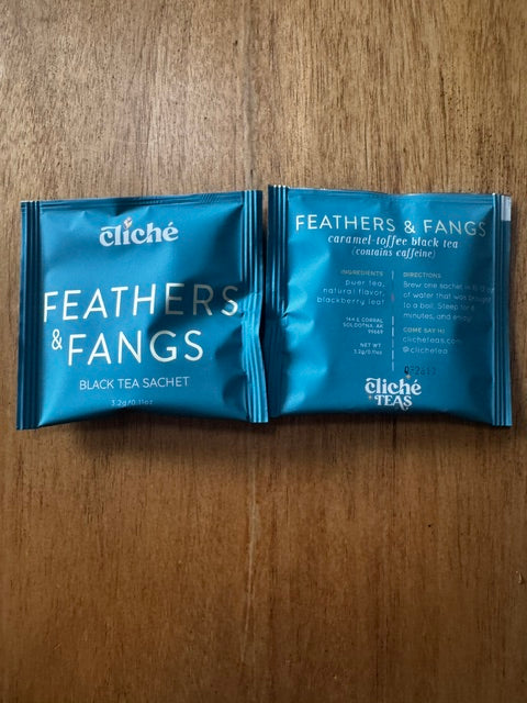 Bookish Tea Sachets | Individually Wrapped