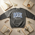 BOOK lover sweatshirt flat lay