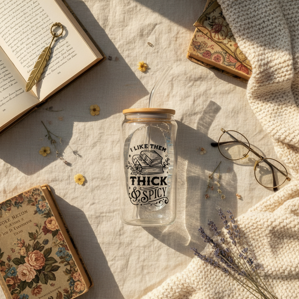 Correct tumbler flat lay