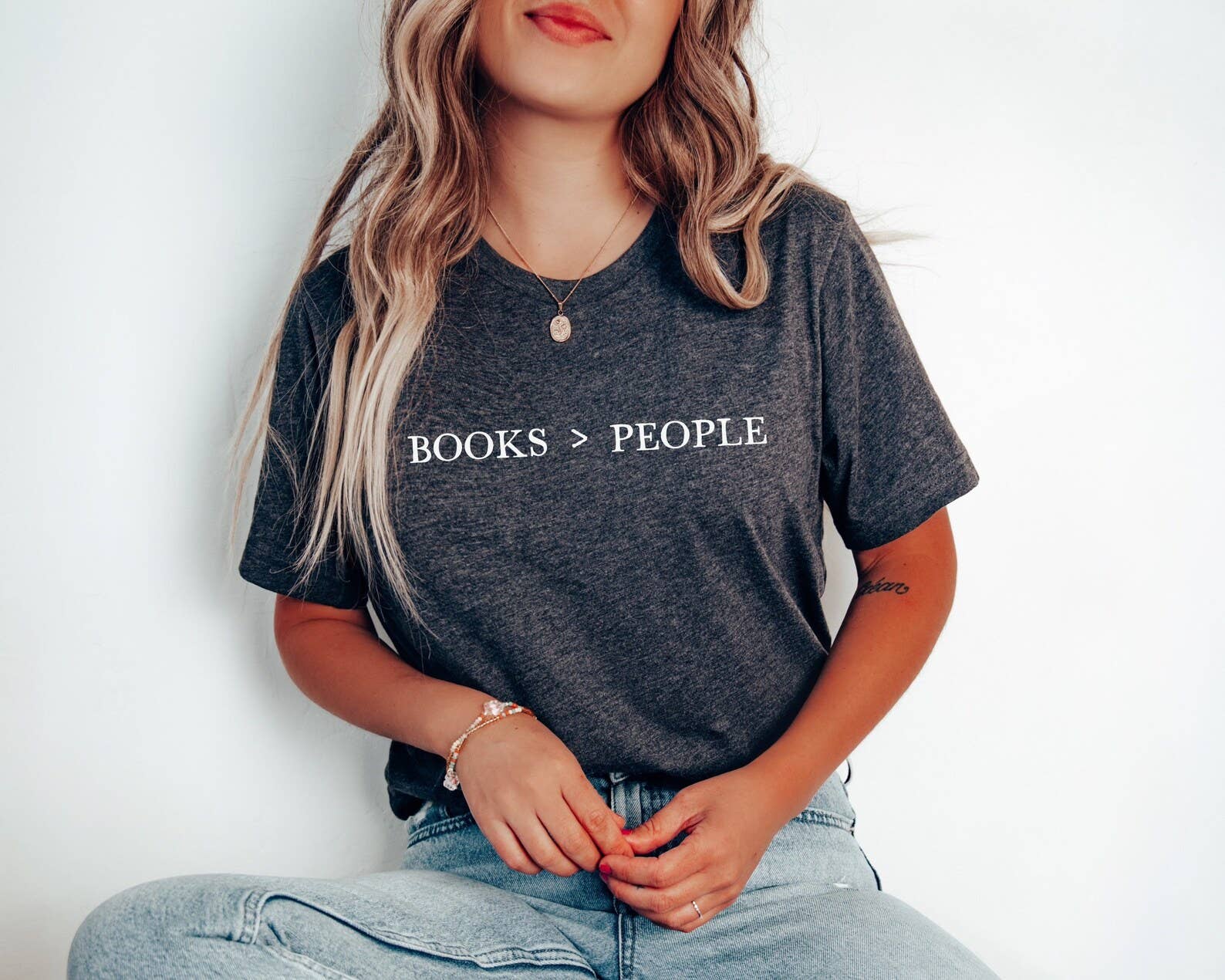 Books Over People T-shirt