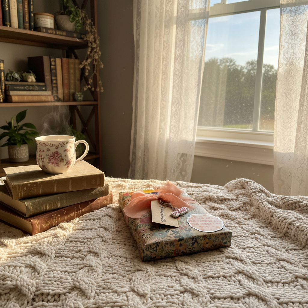 Mystery book reading nook